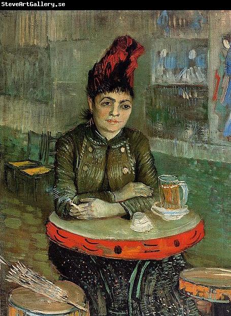 Vincent Van Gogh Agostina Segatori Sitting in the Cafe du Tamourin